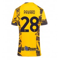 Inter Milan Benjamin Pavard #28 Rezervni Dres za Ženska 2024-25 Kratak Rukav